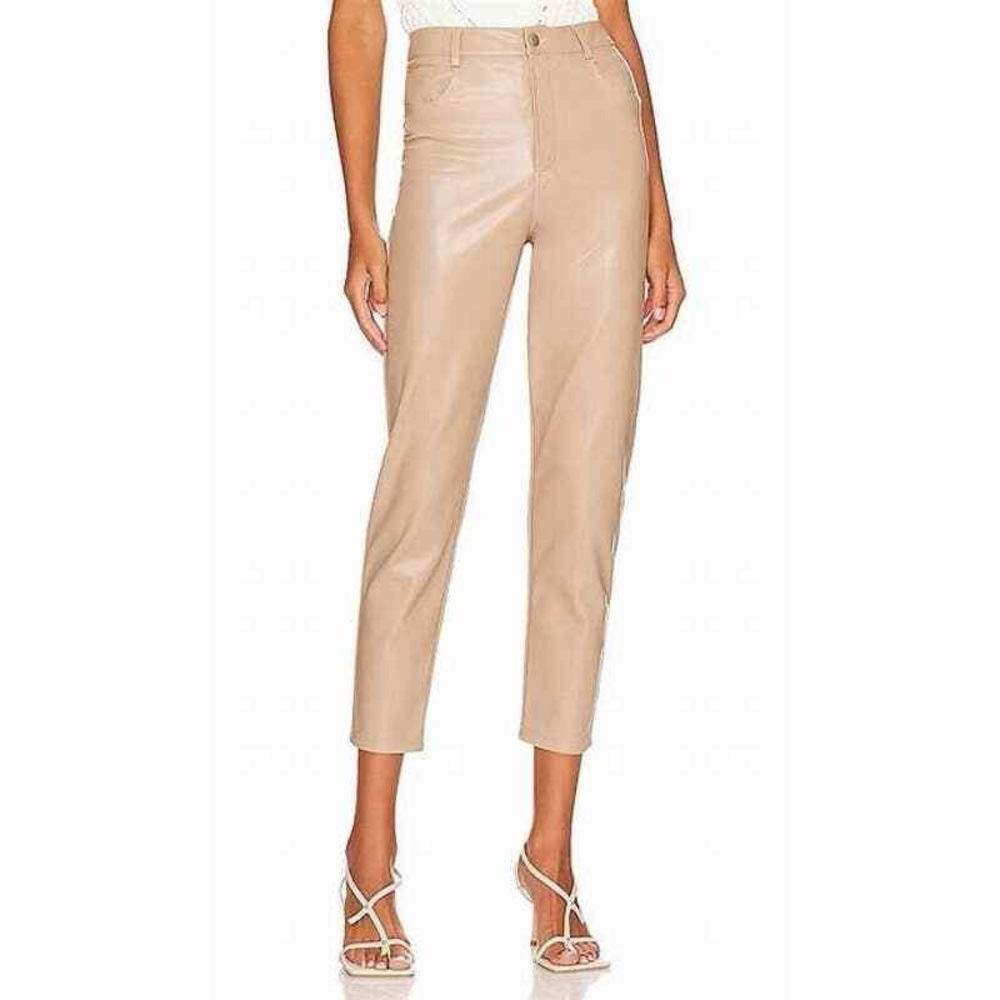 NWT SIZE L LBLC the label Tan Cropped Pants
